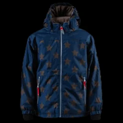 Best Racoon Asger Star Jacket Blue Blå
