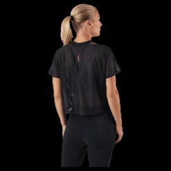 Craft Asome Cropped Tee Black Svart Hot