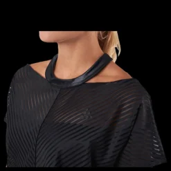 Craft Asome Cropped Tee Black Svart Hot