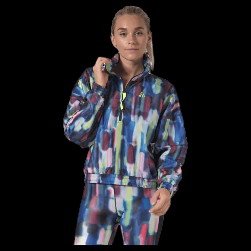 Craft Asome Wind Jkt Patterned Mönstrad