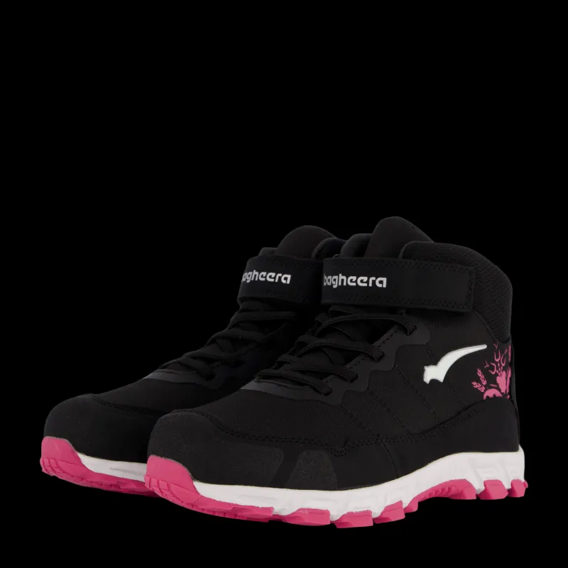 Online Bagheera Astro Black/pink Svart