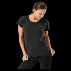 Best Only Play Aubree Ss Loose Training Tee Black Svart