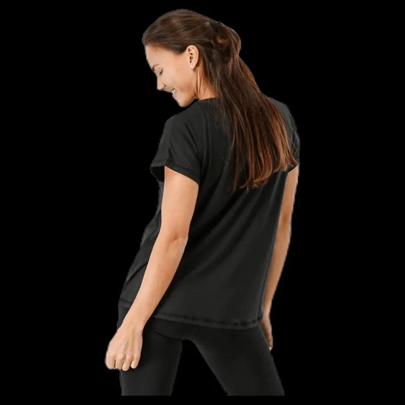 Best Only Play Aubree Ss Loose Training Tee Black Svart