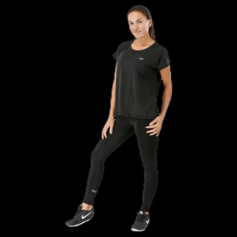Best Only Play Aubree Ss Loose Training Tee Black Svart