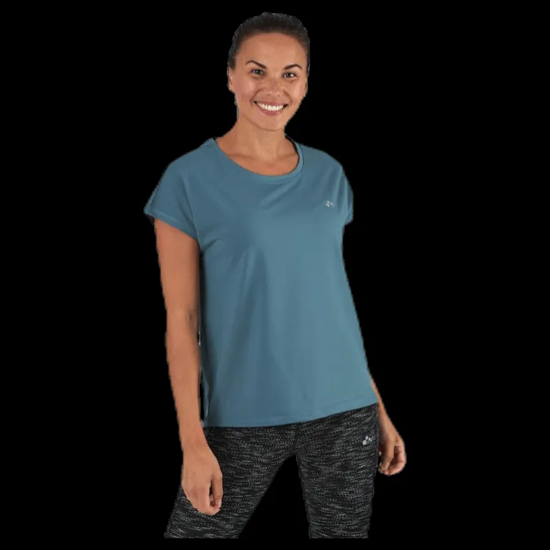 Only Play Aubree Ss Loose Training Tee Blue Blå Best