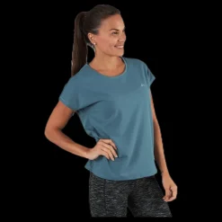 Only Play Aubree Ss Loose Training Tee Blue Blå Best