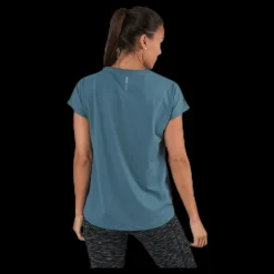 Only Play Aubree Ss Loose Training Tee Blue Blå Best
