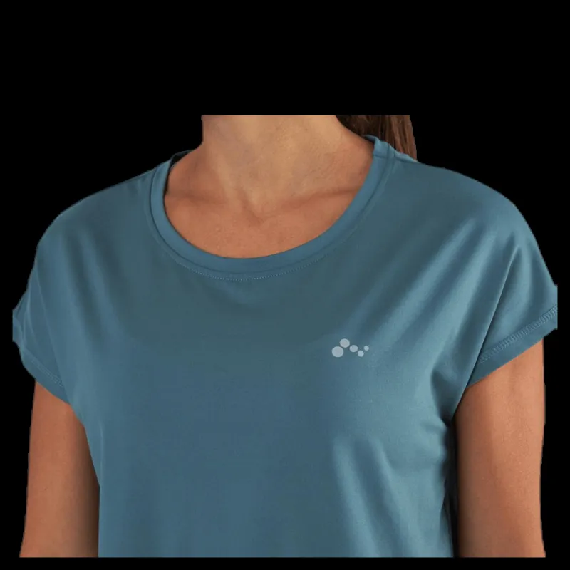 Only Play Aubree Ss Loose Training Tee Blue Blå Best