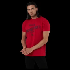 Hot The Defender August Tee Red Röd