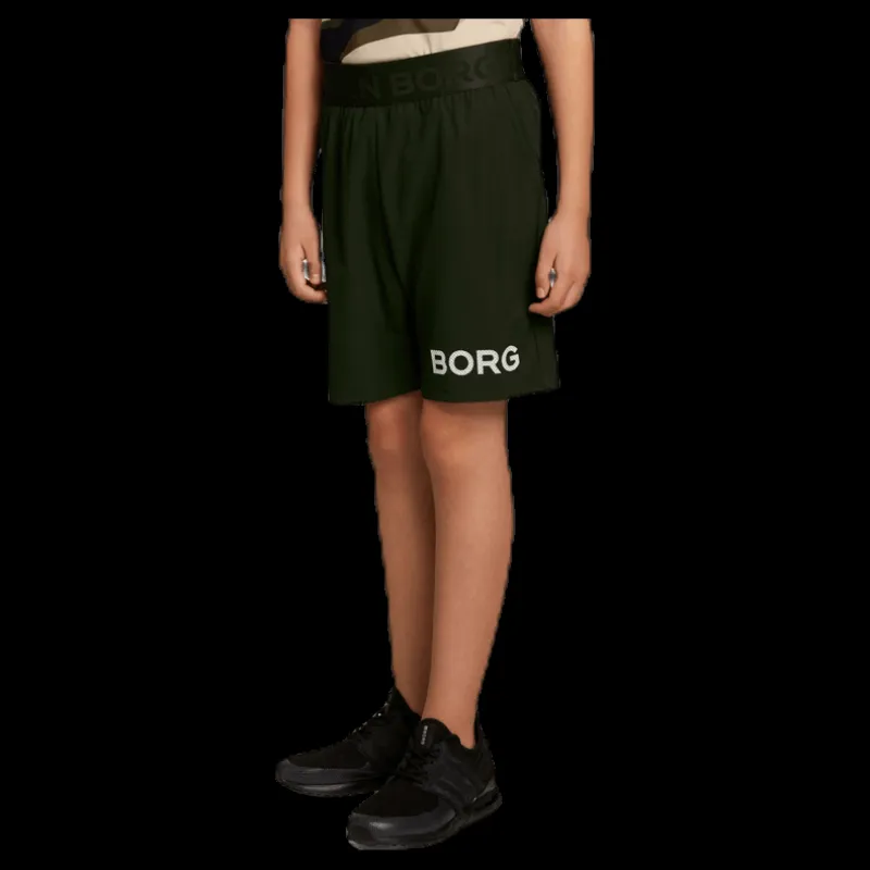 Björn Borg August 4-Way Stretch Shorts Junior Black Svart Best