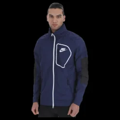 Nike AV15 Woven Jacket Blue/Black Blå Sale