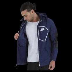 Nike AV15 Woven Jacket Blue/Black Blå Sale