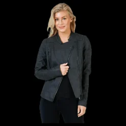 Only Ava Faux Leather Biker Otw Black Online