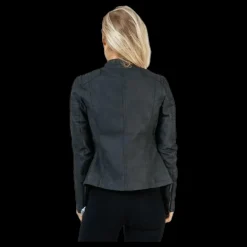 Only Ava Faux Leather Biker Otw Black Online