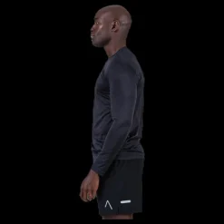 Björn Borg Axton LS Perf Tee Black Svart Hot