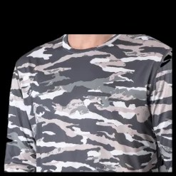 Björn Borg Axton LS Tee Green/Grey Grön och Grå Discount