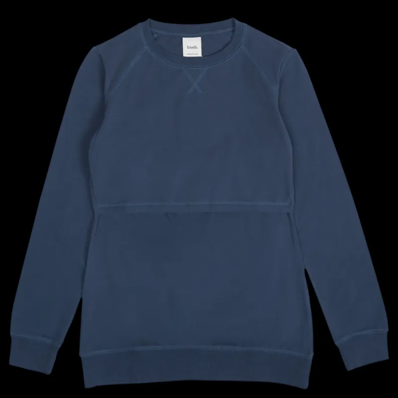 Boob B Warmer Sweatshirt Steel Blue Blå Discount