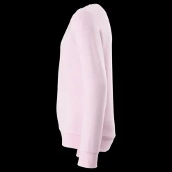 Sale adidas Badge of Sport Logo Crewneck Sweatshirt Clear Pink Rosa
