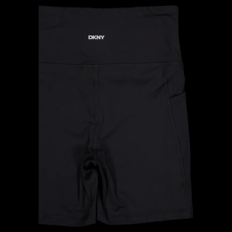 Outlet DKNY Sport Balance Compression Bike Short Black Svart