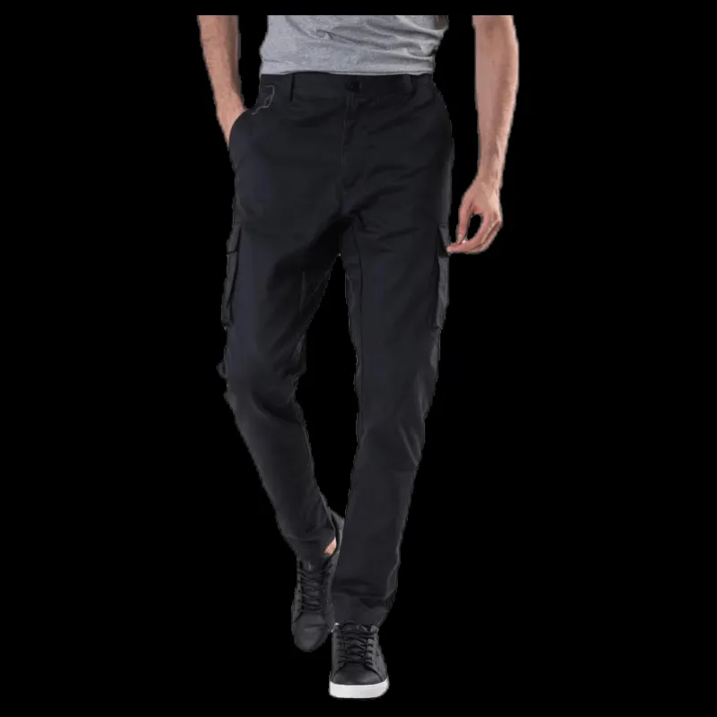 FRONTIER Ballastic Cargo Pants Black Svart Outlet
