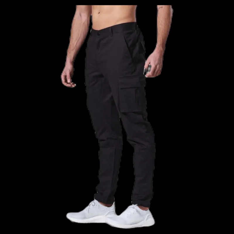 FRONTIER Ballastic Cargo Pants Black Svart Outlet