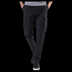FRONTIER Ballastic Cargo Pants Black Svart Outlet