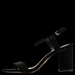 Clearance Only Balsa Mf Heeled Sandal Black Svart
