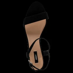 Clearance Only Balsa Mf Heeled Sandal Black Svart
