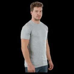 Outlet Frank Dandy Bamboo Straight Tee Grey Grå