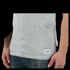 Outlet Frank Dandy Bamboo Straight Tee Grey Grå
