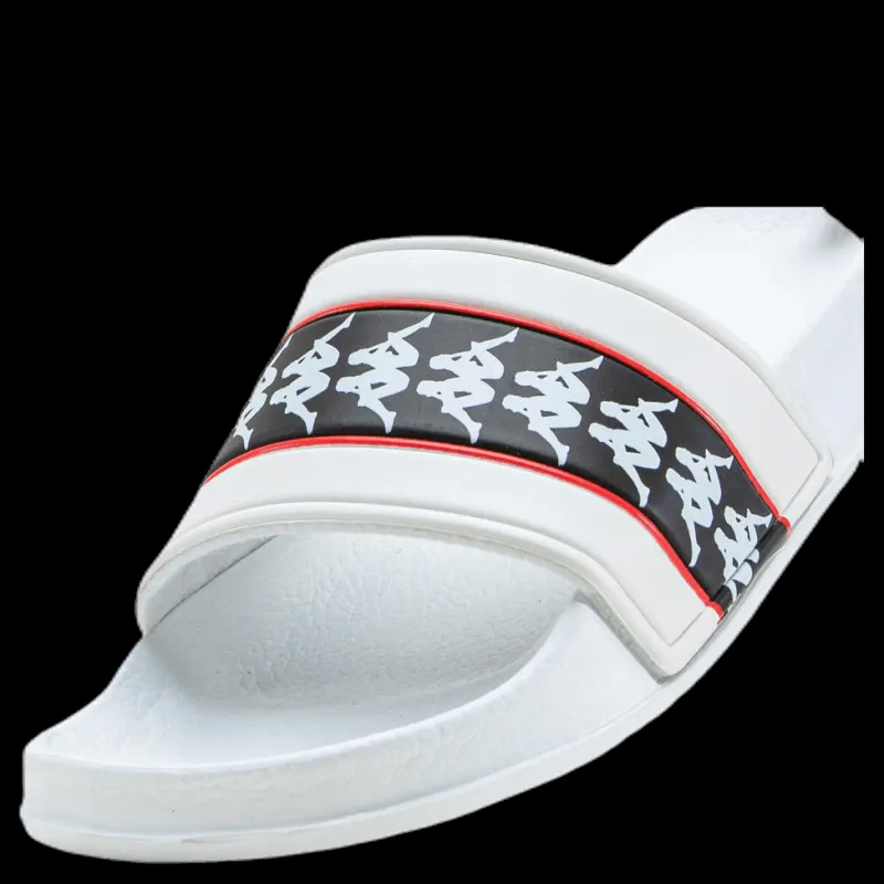 Online Kappa Banda Adam 11 White/Black/Red Vit, Svart och Röd