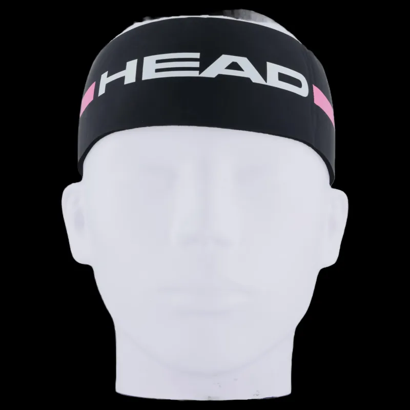 Head Bandana 3mm Bkpk Svart och Rosa Clearance