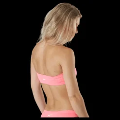 Outlet Nike Swim Bandeau Bikini Top Pink Rosa