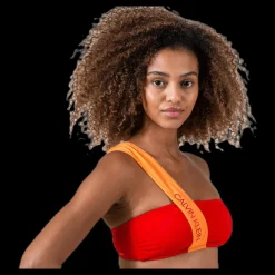 Calvin Klein Bandeau-Rp Red Röd Discount