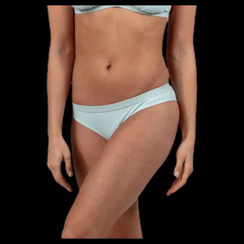 Pieces Barbara Bikini Brief Blue Blå Best