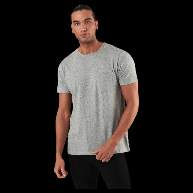 The Defender Barrett Tee Grey Grå