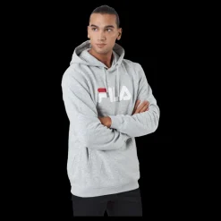 Fila Barumini Hoody 8000 - Light Grey Melange Grå Online