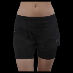 Newline Base 2 Layer Shorts Black Svart