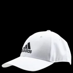 Best adidas Baseball Cap Cotton Twill White / White / Black Vit