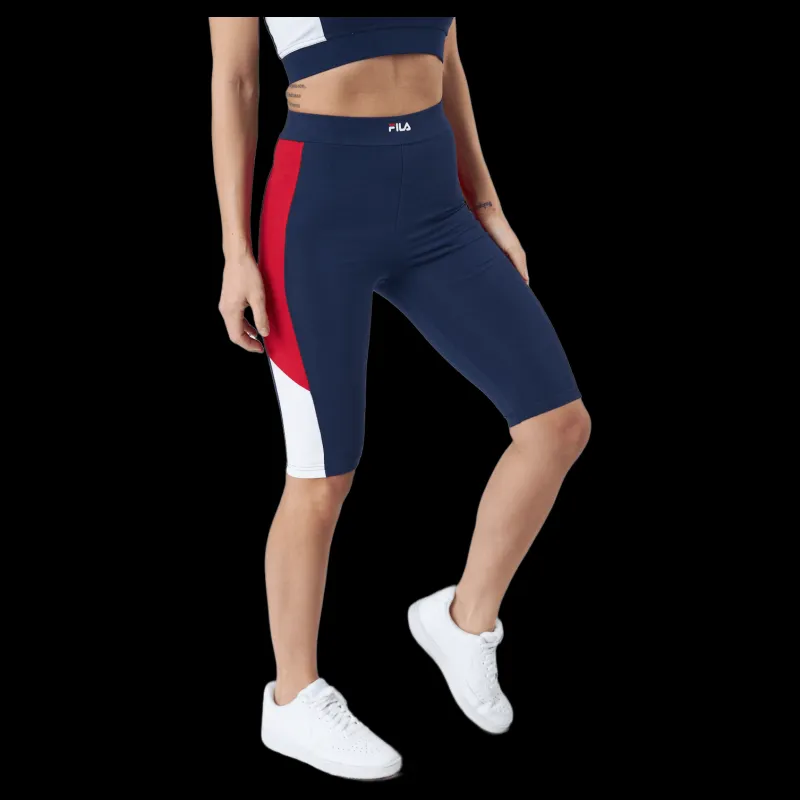 Fila Basel Short Leggings 53010 Blå Sale
