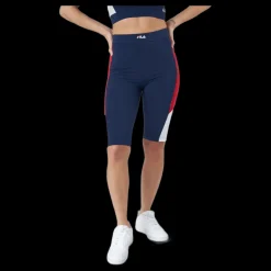Fila Basel Short Leggings 53010 Blå Sale