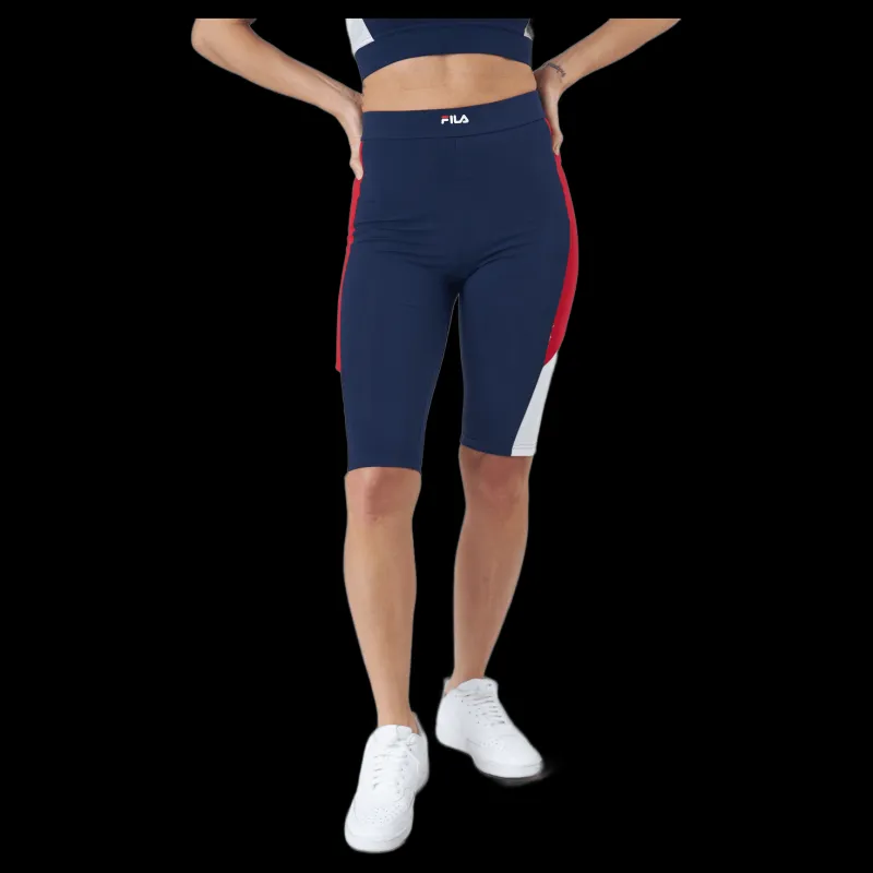 Fila Basel Short Leggings 53010 Blå Sale