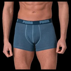 New Puma Basic Boxer 2-Pack Blue Blå