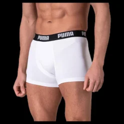 Outlet Puma Basic Boxer 2-Pack White/Black Vit och Svart