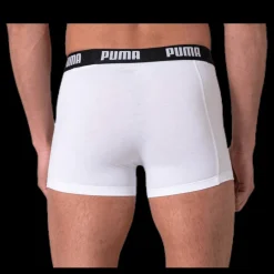 Outlet Puma Basic Boxer 2-Pack White/Black Vit och Svart