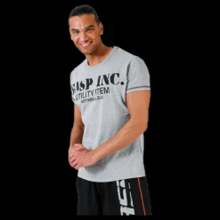 Discount GASP Basic utility tee Grey Grå