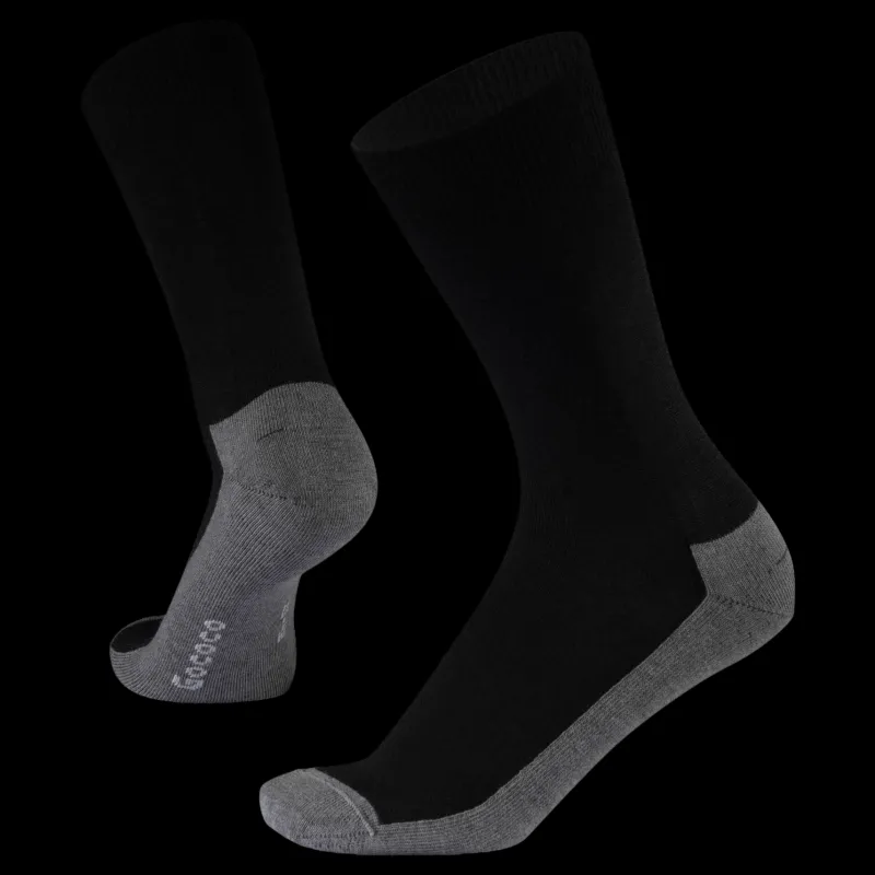 Hot Gococo Basic Wool Black Black Svart