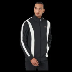 New Fila Bastia Regular Track Jacket 83116 - Moonless Night-egret Blå
