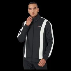 New Fila Bastia Regular Track Jacket 83116 - Moonless Night-egret Blå