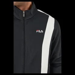 New Fila Bastia Regular Track Jacket 83116 - Moonless Night-egret Blå